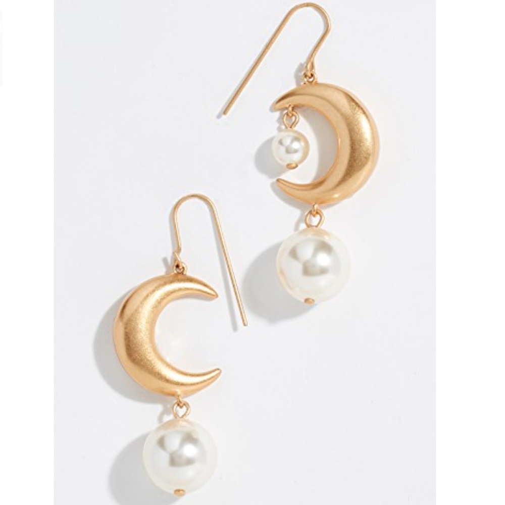 NWT Tory Burch Core Metal Celestial Earrings
